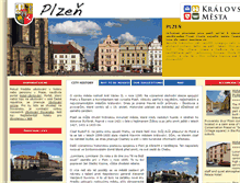Tablet Screenshot of kralovske-mesto-plzen.cz